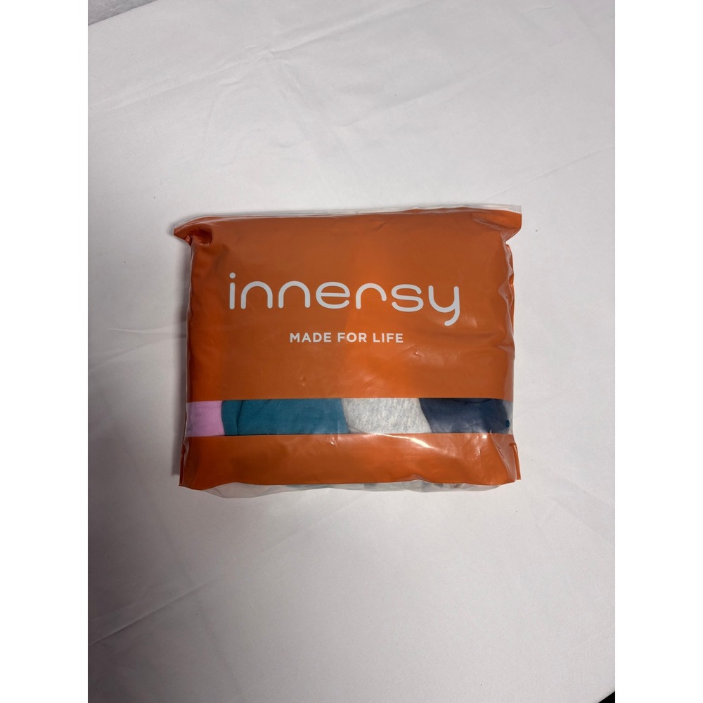 Innersy Womens Plus Size Underwear 4-Pack Multi Color Cotton Briefs 5XL NEW